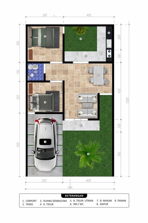 Layout Rumah